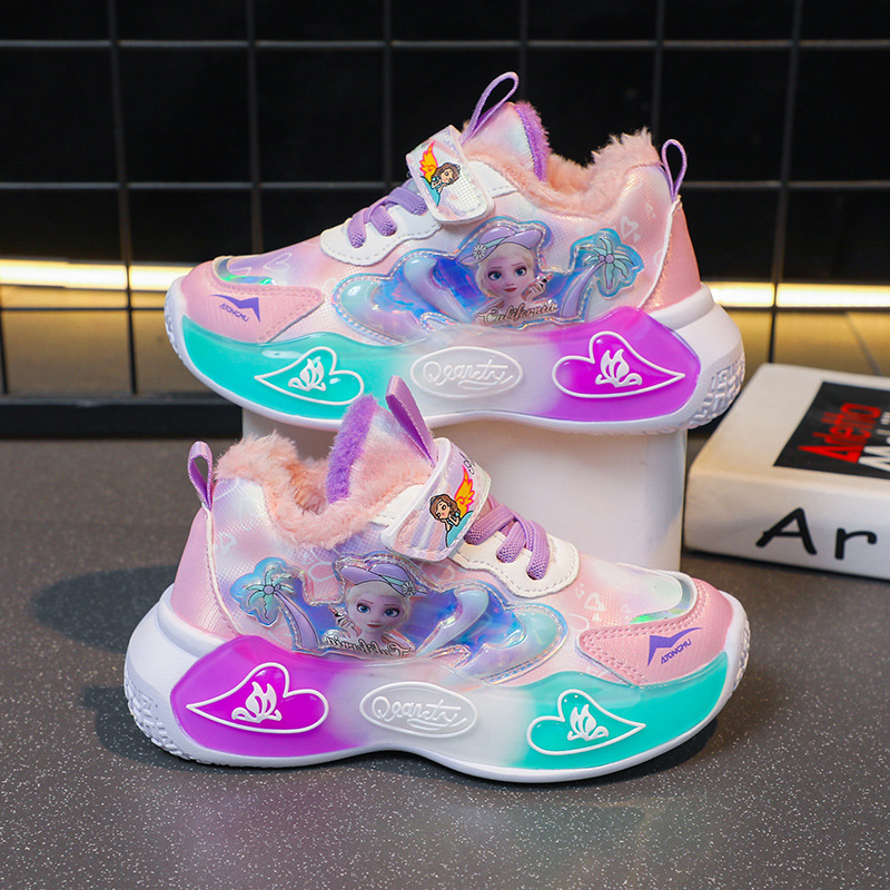 Girls' shoes 2023 autumn and winter new versatile waterproof leather surface cotton shoes for girls, baby girls, middle-aged children, girls, princess shoes Girls' shoes 2023 autumn and winter new versatile waterproof leather surface cotton shoes for girls, baby girls, middle-aged children, girls, princess shoes