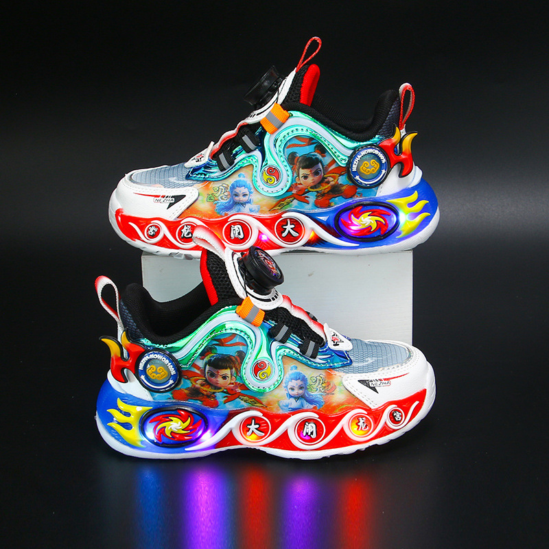 2025 Autumn Children's Sports Shoes New Dad Shoes Men's Shoes Double Mesh Breathable Shoes Cartoon Running Shoes Trendy Brand 2025 Autumn Children's Sports Shoes New Dad Shoes Men's Shoes Double Mesh Breathable Shoes Cartoon Running Shoes Trendy Brand