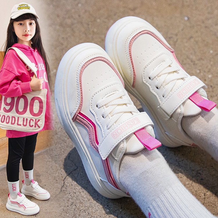 Children's shoes, white shoes, spring and autumn new styles, girls' shoes, versatile styles, girls' baby sports shoes for elementary school students Children's shoes, white shoes, spring and autumn new styles, girls' shoes, versatile styles, girls' baby sports shoes for elementary school students