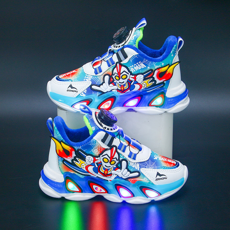 Bright Children's Sports Shoes 2024 New Leather Single Shoes with Velvet Warmth for Boys, Middle and Small Children's Baby Shoes Bright Children's Sports Shoes 2024 New Leather Single Shoes with Velvet Warmth for Boys, Middle and Small Children's Baby Shoes