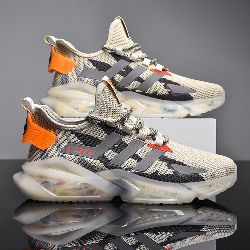 2022 Cross border Men's Casual Shoes Summer New Shoes Men's Breathable Sports Shoes Men's Trendy Shoes Wholesale