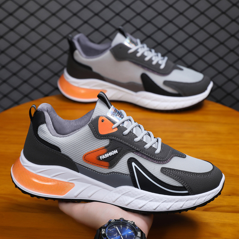 Cross border Spring and Summer New Men's Leisure Sports Network Shoes, Youth Student Sports Running Shoes Manufacturer Wholesale