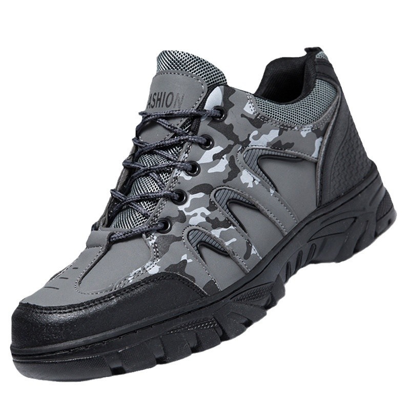 2024 new outdoor camouflage hiking shoes Spring and Autumn new color blocked workwear shoes Cross border men's shoes Lace up sports men's shoes 2024 new outdoor camouflage hiking shoes Spring and Autumn new color blocked workwear shoes Cross border men's shoes Lace up sports men's shoes