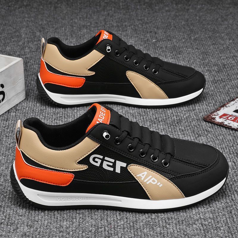 Cross border men's shoes 2025 new spring style lazy one foot running sports shoes men's casual Forrest Gump dad trendy shoes