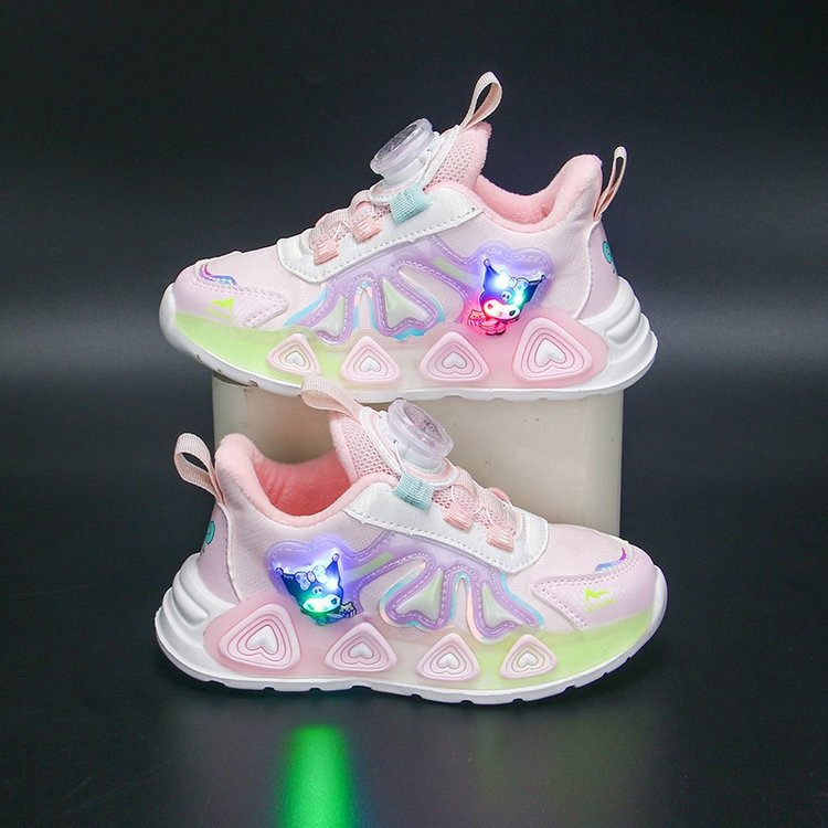 Girls' shoes, rotating buckle sports shoes, 2023 new model, versatile for primary and secondary school students, suitable for girls' running shoes Girls' shoes, rotating buckle sports shoes, 2023 new model, versatile for primary and secondary school students, suitable for girls' running shoes