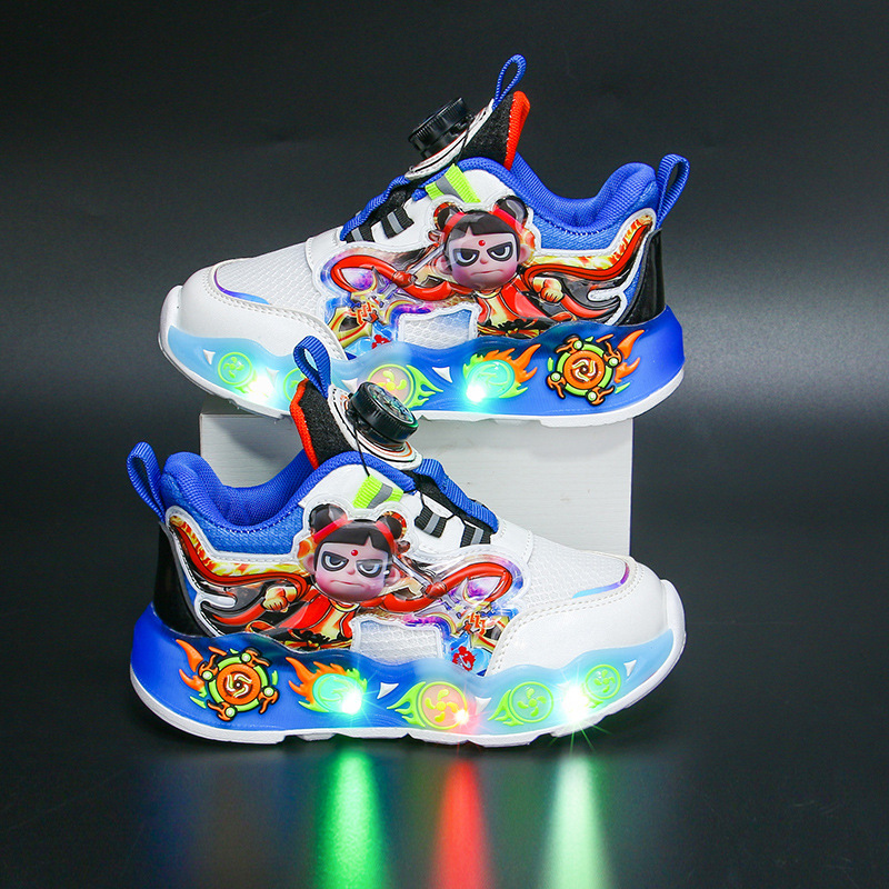 Nezha Children's Shoes 2025 Summer New Mesh Breathable Children's Sports Shoes, Versatile Soft Bottom Boys' Shoes for Small and Medium sized Children Nezha Children's Shoes 2025 Summer New Mesh Breathable Children's Sports Shoes, Versatile Soft Bottom Boys' Shoes for Small and Medium sized Children