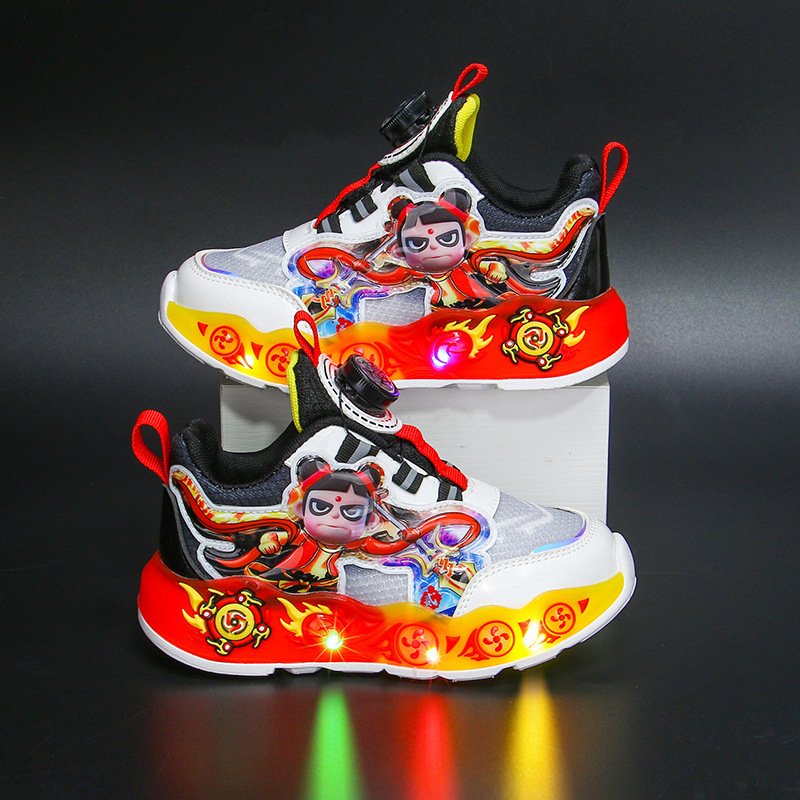 Nezha Children's Shoes 2025 Summer New Mesh Breathable Children's Sports Shoes, Versatile Soft Bottom Boys' Shoes for Small and Medium sized Children Nezha Children's Shoes 2025 Summer New Mesh Breathable Children's Sports Shoes, Versatile Soft Bottom Boys' Shoes for Small and Medium sized Children