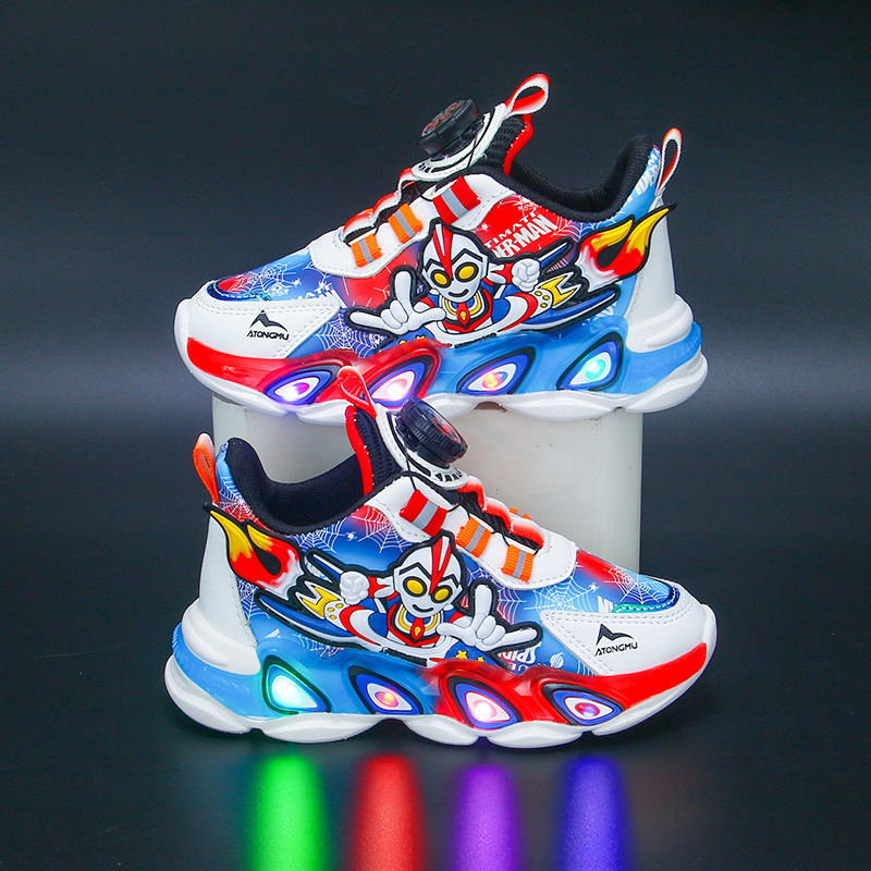 Bright Children's Sports Shoes 2024 New Leather Single Shoes with Velvet Warmth for Boys, Middle and Small Children's Baby Shoes Bright Children's Sports Shoes 2024 New Leather Single Shoes with Velvet Warmth for Boys, Middle and Small Children's Baby Shoes