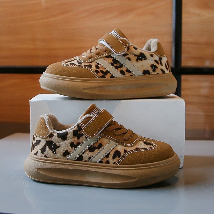 Children's sports shoes 2024 autumn and winter new versatile soft sole with plush warm casual shoes for boys and girls, student cotton shoes Children's sports shoes 2024 autumn and winter new versatile soft sole with plush warm casual shoes for boys and girls, student cotton shoes