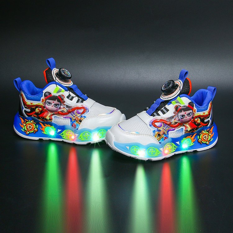 Nezha Children's Shoes 2025 Summer New Mesh Breathable Children's Sports Shoes, Versatile Soft Bottom Boys' Shoes for Small and Medium sized Children Nezha Children's Shoes 2025 Summer New Mesh Breathable Children's Sports Shoes, Versatile Soft Bottom Boys' Shoes for Small and Medium sized Children