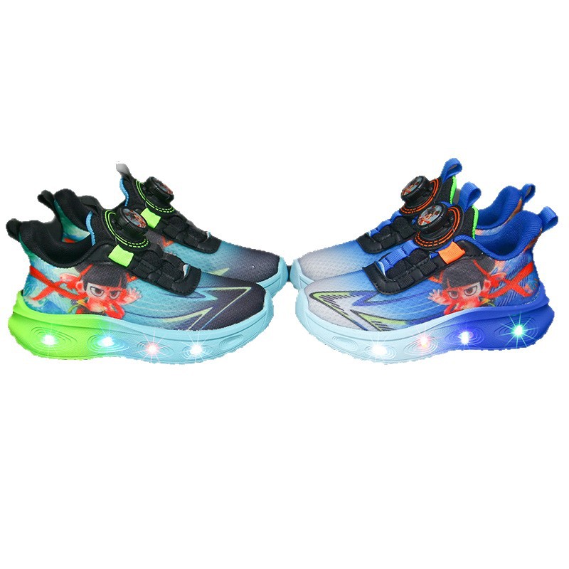 Children's Sports 2025 New Rotating Button Mesh Sports Shoes for Boys, Elementary and Middle School Students, Boys' Running Shoes Children's Sports 2025 New Rotating Button Mesh Sports Shoes for Boys, Elementary and Middle School Students, Boys' Running Shoes