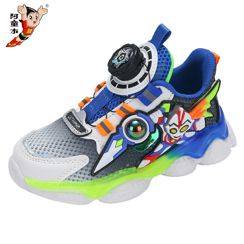 Astro Boy Children's Sports Shoes Spring/Summer 2023 New Mesh Breathable Boys' Shoes Middle and Large Boys' Running Shoes Astro Boy Children's Sports Shoes Spring/Summer 2023 New Mesh Breathable Boys' Shoes Middle and Large Boys' Running Shoes