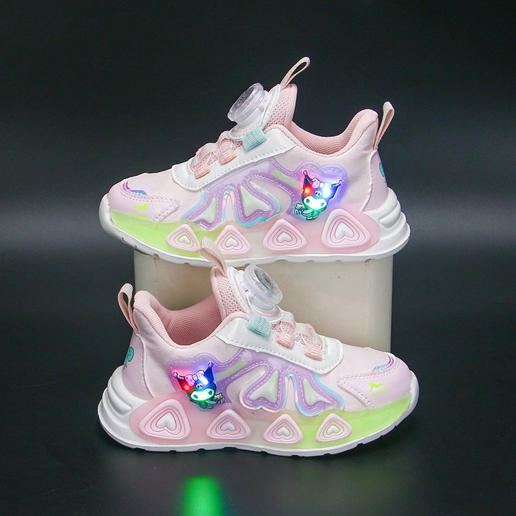 Girls' shoes, rotating buckle sports shoes, 2023 new model, versatile for primary and secondary school students, suitable for girls' running shoes Girls' shoes, rotating buckle sports shoes, 2023 new model, versatile for primary and secondary school students, suitable for girls' running shoes