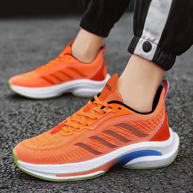 Cross border men's shoes 2024 new casual sports running shoes Korean version mesh shoes men's fashion trend shoes wholesale