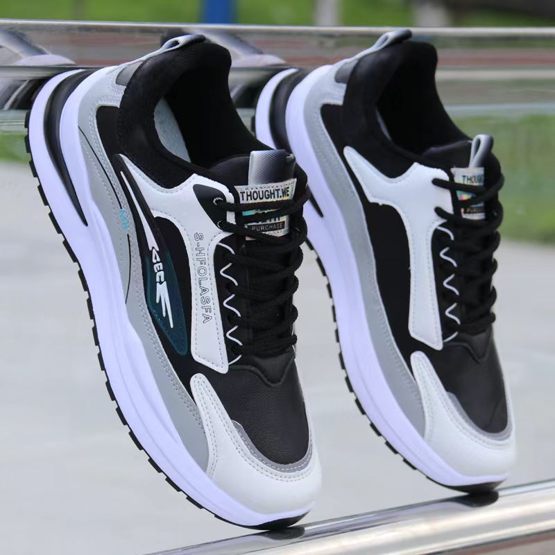 Men's 2025 new mesh breathable sports shoes, comfortable and versatile casual shoes, trendy low cut running shoes for men