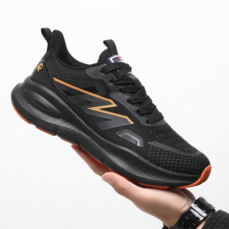 Men's shoes Spring and Autumn new sports shoes breathable, comfortable, lightweight men's shoes versatile casual shoes thick soled trendy dad shoes