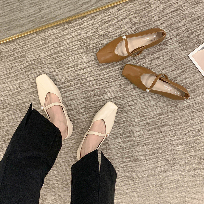 Flat sole shoes for children 2023 Spring and Autumn/Summer new versatile design sense Mary Jane women's shoes gentle style evening shoes Flat sole shoes for children 2023 Spring and Autumn/Summer new versatile design sense Mary Jane women's shoes gentle style evening shoes