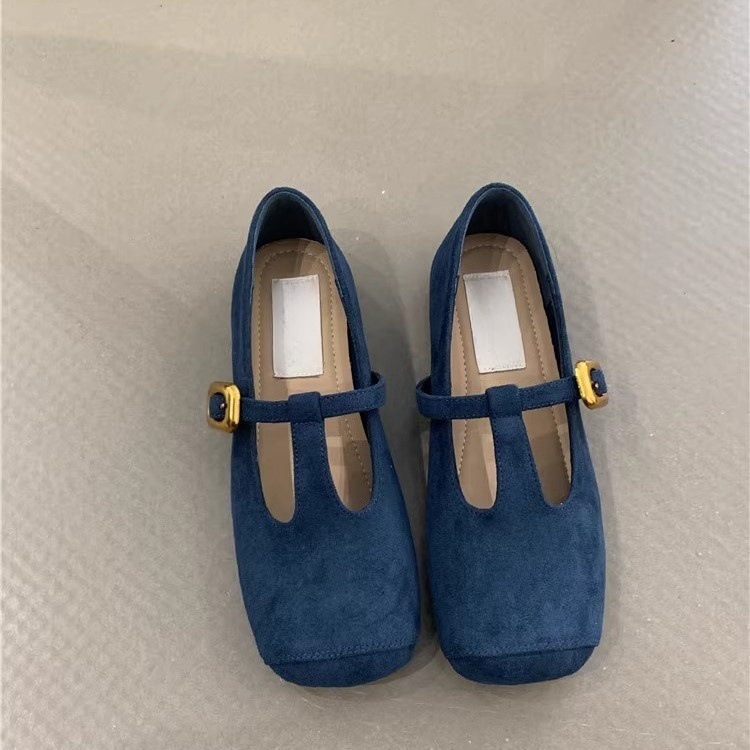 Gentle Fairy Mary Jane Shoes 2024 New French Elegant Suede Leopard Pattern Square Head T with Soft Bottom Evening Shoes Gentle Fairy Mary Jane Shoes 2024 New French Elegant Suede Leopard Pattern Square Head T with Soft Bottom Evening Shoes