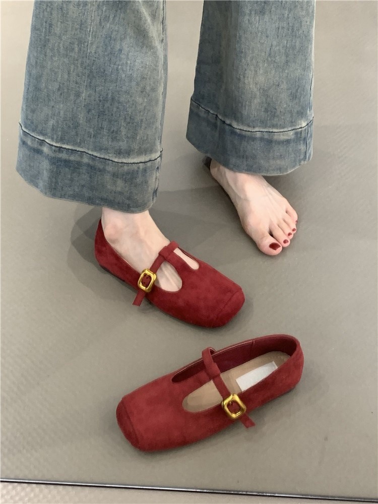 Gentle Fairy Mary Jane Shoes 2024 New French Elegant Suede Leopard Pattern Square Head T with Soft Bottom Evening Shoes Gentle Fairy Mary Jane Shoes 2024 New French Elegant Suede Leopard Pattern Square Head T with Soft Bottom Evening Shoes