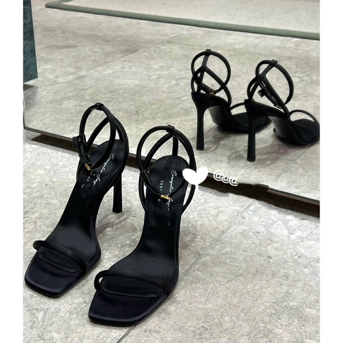 King's 2023 Summer New Style Square Headed Open toed High Heels Women's One Straw Elegant Style Fine Heels French Sandals King's 2023 Summer New Style Square Headed Open toed High Heels Women's One Straw Elegant Style Fine Heels French Sandals