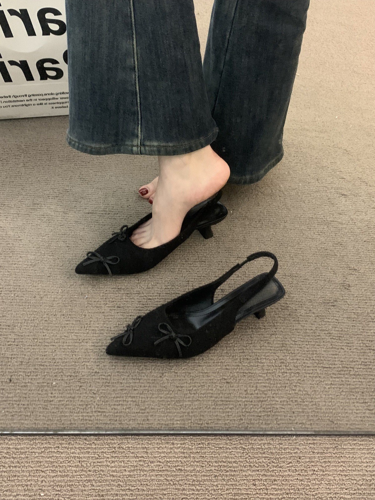 Niche French Bare Apricot High Heels, Baotou Sandals, Fairy Shoes, 2025 Spring and Summer Evening Pointed Fine Tailored Shoes Niche French Bare Apricot High Heels, Baotou Sandals, Fairy Shoes, 2025 Spring and Summer Evening Pointed Fine Tailored Shoes