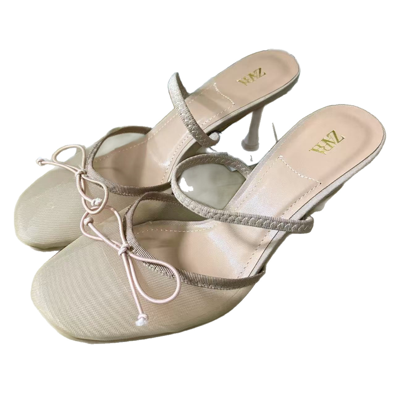 ZA2024 Summer New Product Lazy Baotou Back Air Female Summer Outerwear Flat Bottom Simple Casual Square Head Sandals Female ZA2024 Summer New Product Lazy Baotou Back Air Female Summer Outerwear Flat Bottom Simple Casual Square Head Sandals Female