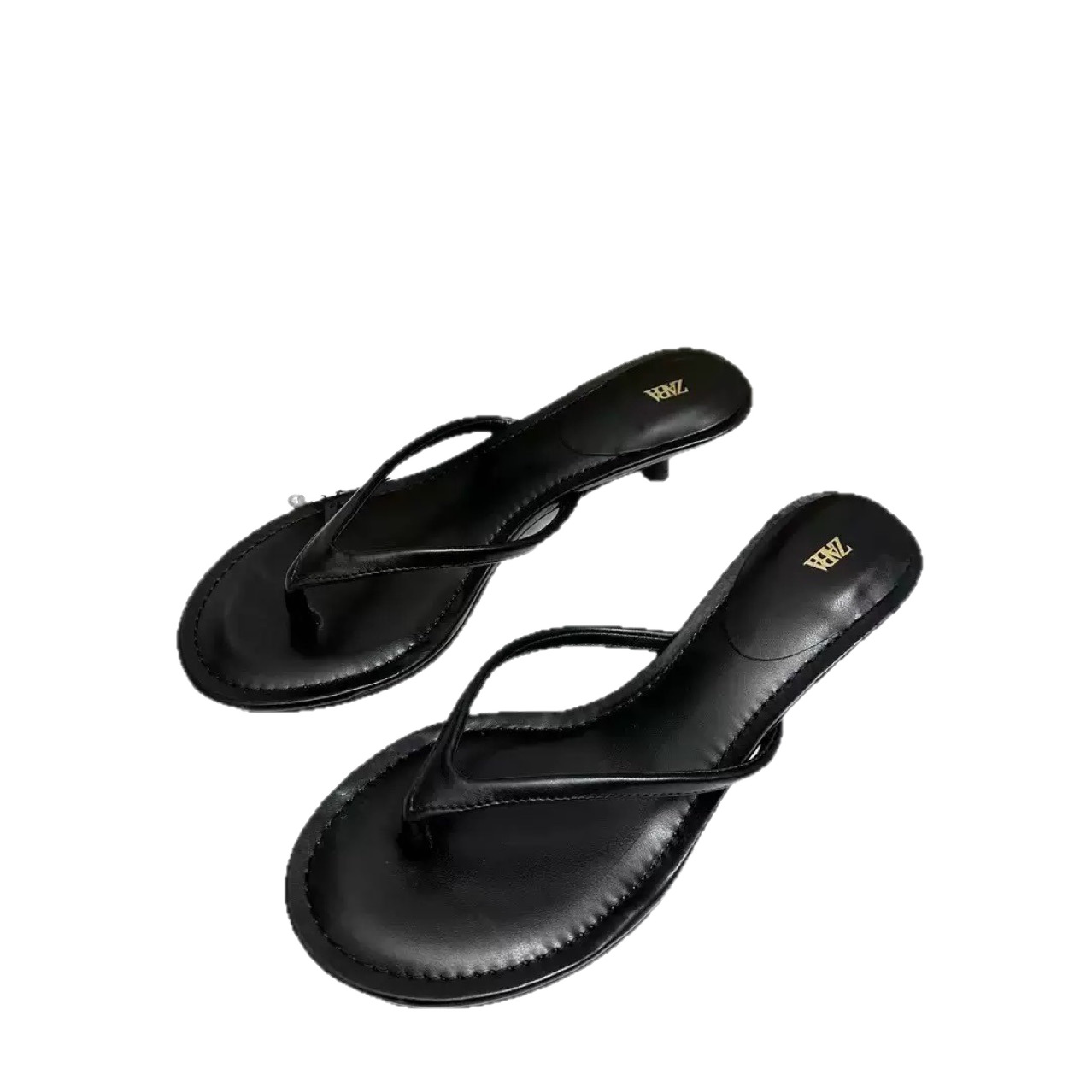 ZA2025 summer new high-heeled French style herringbone women's shoes for outerwear 2025 summer new style ZA2025 summer new high-heeled French style herringbone women's shoes for outerwear 2025 summer new style