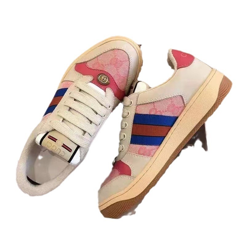 Small dirty shoes for men and women, casual flat bottom, thick sole, lace up, breathable dirty shoes, genuine leather, retro plus size, worn sports board shoes Small dirty shoes for men and women, casual flat bottom, thick sole, lace up, breathable dirty shoes, genuine leather, retro plus size, worn sports board shoes