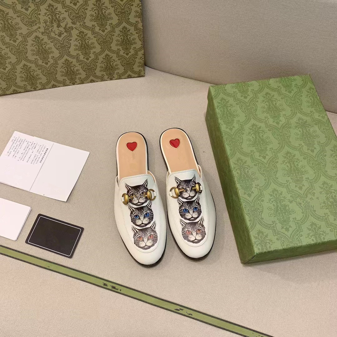 Ma Xian Kou G Home Baotou Half Slippers Women's Summer Genuine Leather Flat Bottom Outerwear Lazy Muller Shoes Soft Bottom Large Size 41-43 Ma Xian Kou G Home Baotou Half Slippers Women's Summer Genuine Leather Flat Bottom Outerwear Lazy Muller Shoes Soft Bottom Large Size 41-43