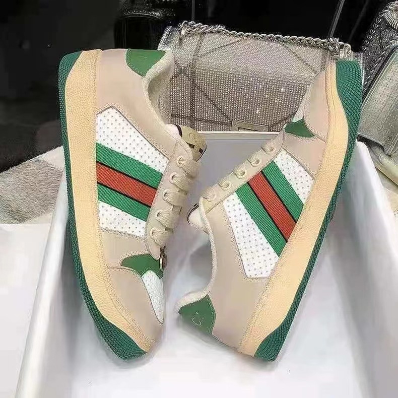 Small dirty shoes for men and women, casual flat bottom, thick sole, lace up, breathable dirty shoes, genuine leather, retro plus size, worn sports board shoes Small dirty shoes for men and women, casual flat bottom, thick sole, lace up, breathable dirty shoes, genuine leather, retro plus size, worn sports board shoes