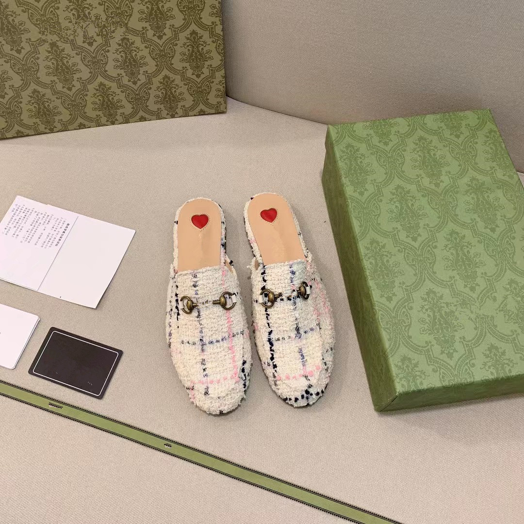 Ma Xian Kou G Home Baotou Half Slippers Women's Summer Genuine Leather Flat Bottom Outerwear Lazy Muller Shoes Soft Bottom Large Size 41-43 Ma Xian Kou G Home Baotou Half Slippers Women's Summer Genuine Leather Flat Bottom Outerwear Lazy Muller Shoes Soft Bottom Large Size 41-43