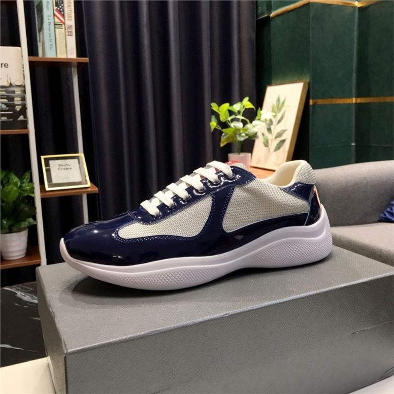 P Home Summer Spot Blue Genuine Leather Flat Heel Casual Natural Leather Low cut Trendy Shoes Round Head Versatile Foreign Trade Shoes