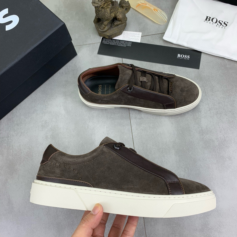 Foreign trade genuine leather men's shoes 2024 men's new sports and leisure breathable white shoes trend versatile board Foreign trade genuine leather men's shoes 2024 men's new sports and leisure breathable white shoes trend versatile board