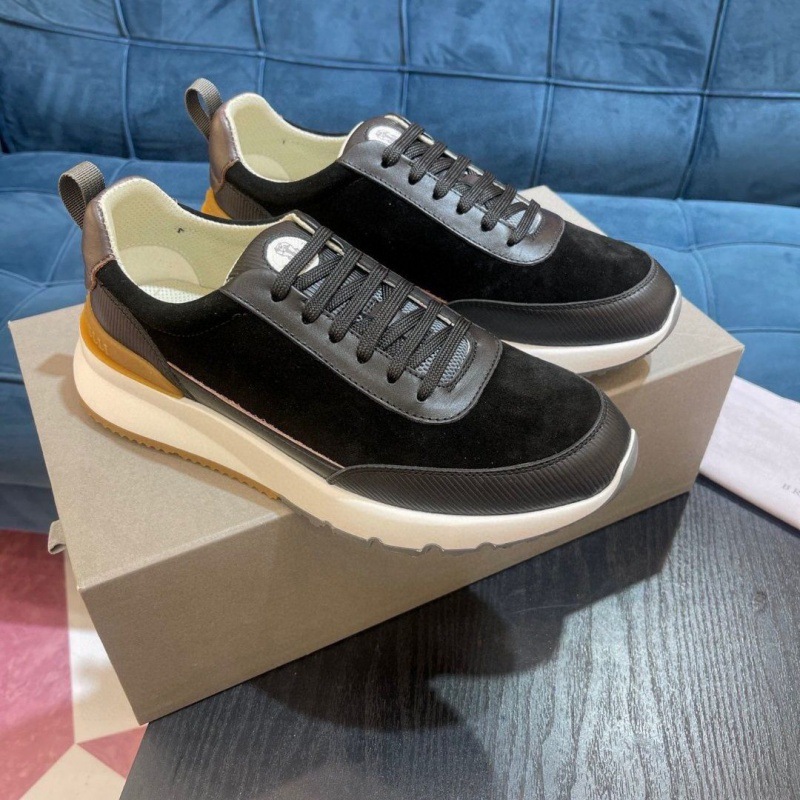 BC new Brunello frosted cowhide suede sports shoes Le Fu shoes men's casual leather shoes luxury trend BC new Brunello frosted cowhide suede sports shoes Le Fu shoes men's casual leather shoes luxury trend