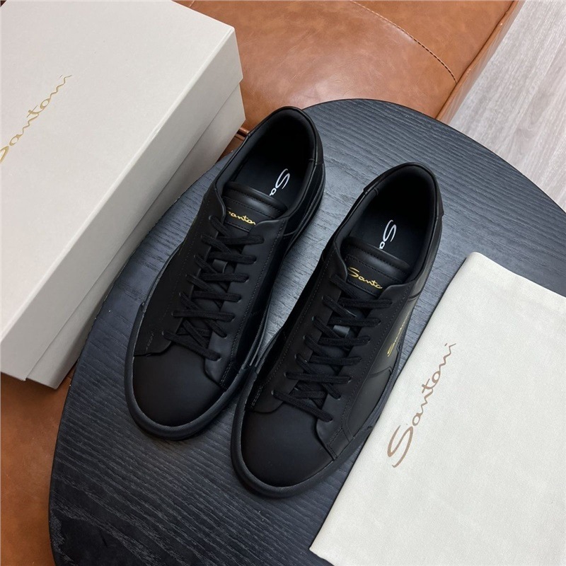 Guangzhou Foreign Trade Board Shoes European Station Santoni Italian Men's Casual Board Shoes Export Retro Guangzhou Foreign Trade Board Shoes European Station Santoni Italian Men's Casual Board Shoes Export Retro