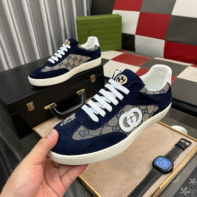 New European station board shoes, genuine leather breathable men's fashionable, comfortable, versatile casual sports shoes, lace up splicing men's shoes New European station board shoes, genuine leather breathable men's fashionable, comfortable, versatile casual sports shoes, lace up splicing men's shoes