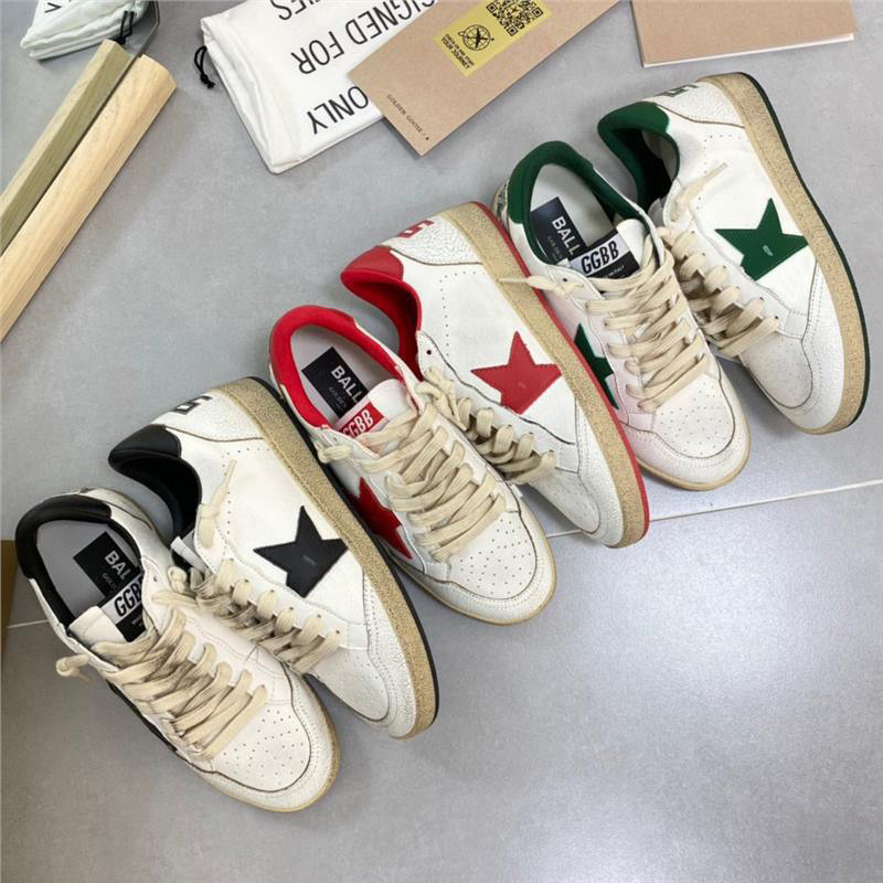 Ballstar vintage star small dirty shoes for men and women, Korean dirty shoes, casual sports shoes, board shoes