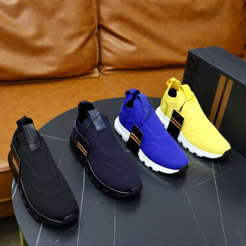 European and American trendy men's fashionable and versatile casual sports shoes with fly woven mesh surface, thick sole, lazy fit, breathable running dad shoes European and American trendy men's fashionable and versatile casual sports shoes with fly woven mesh surface, thick sole, lazy fit, breathable running dad shoes