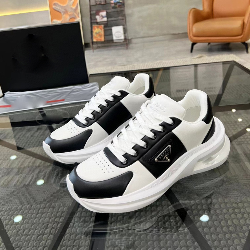 Gaoding 2024 Summer P Home Triangle Elevation End Small White Shoes for Men Black Genuine Leather Simple Lace Casual Men's Shoes Gaoding 2024 Summer P Home Triangle Elevation End Small White Shoes for Men Black Genuine Leather Simple Lace Casual Men's Shoes