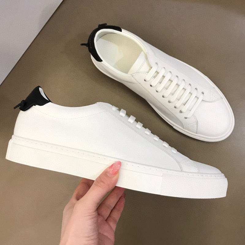 Top selling 2025 spring genuine leather board shoes in Europe, versatile top layer cowhide men's casual white shoes, high-end trendy brand Top selling 2025 spring genuine leather board shoes in Europe, versatile top layer cowhide men's casual white shoes, high-end trendy brand