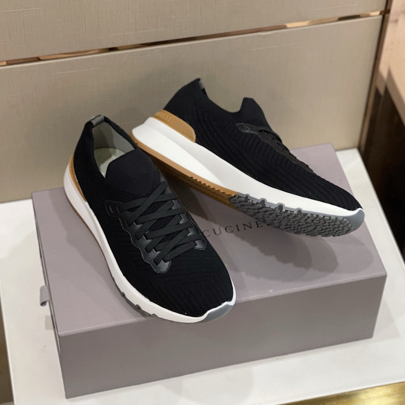 BC Men's Knitted Fabric Breathable Sports Shoes Comfortable and Lightweight Casual Shoes BC Men's Knitted Fabric Breathable Sports Shoes Comfortable and Lightweight Casual Shoes