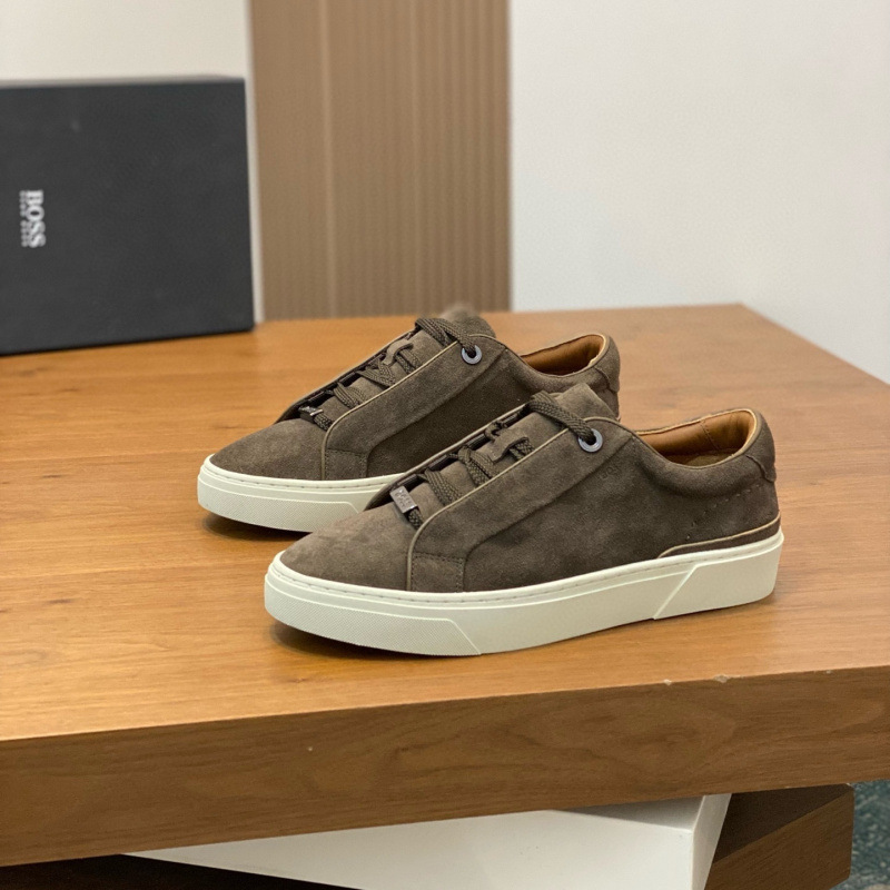 Foreign trade European high-end new 2024 men's shoes, leather board shoes, lace up fashionable casual shoes, trendy and versatile Foreign trade European high-end new 2024 men's shoes, leather board shoes, lace up fashionable casual shoes, trendy and versatile