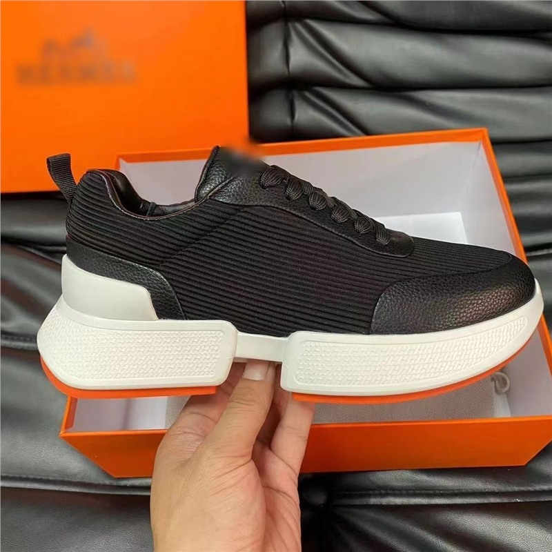 H Trendy Spring and Autumn Men's Shoes Versatile, Fashionable and Comfortable Thick Bottom, Ins Splicing Lace, Casual and High Beauty H Trendy Spring and Autumn Men's Shoes Versatile, Fashionable and Comfortable Thick Bottom, Ins Splicing Lace, Casual and High Beauty