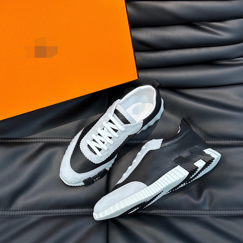 New cowhide patchwork canvas breathable lace up casual board shoes for European station, Guangzhou foreign trade men's shoes New cowhide patchwork canvas breathable lace up casual board shoes for European station, Guangzhou foreign trade men's shoes