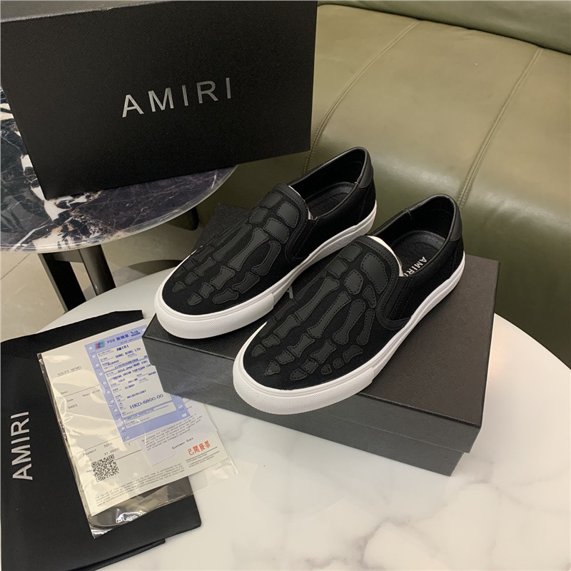 Amir2025 new men's trendy round toe casual SS trendy men's niche bone shoes board shoes high street black and white Amir2025 new men's trendy round toe casual SS trendy men's niche bone shoes board shoes high street black and white