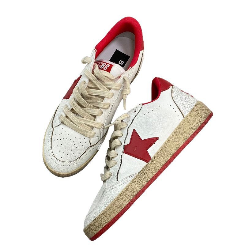 Ballstar vintage star small dirty shoes for men and women, Korean dirty shoes, casual sports shoes, board shoes Ballstar vintage star small dirty shoes for men and women, Korean dirty shoes, casual sports shoes, board shoes