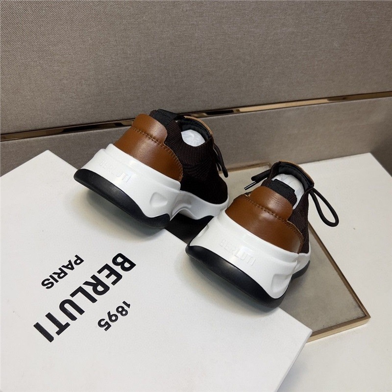 European Station Blue Home Men's Flyknit Fabric Breathable Casual Shoes Sports Shoes Versatile Soft Bottom British Style Running Men European Station Blue Home Men's Flyknit Fabric Breathable Casual Shoes Sports Shoes Versatile Soft Bottom British Style Running Men