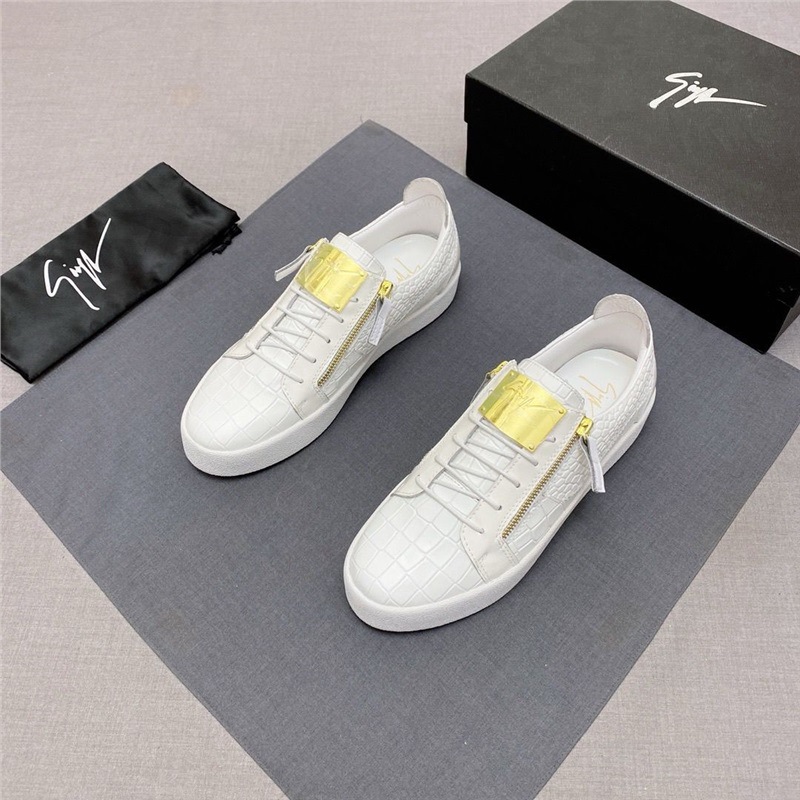 2025 new fashionable and versatile flat bottom wear-resistant GZ lace up board shoes breathable European sports and leisure shoes zipper men's shoes