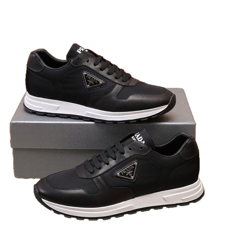 European P's new trendy men's patchwork casual shoes men's shoes sports shoes fashionable and versatile breathable leather running European P's new trendy men's patchwork casual shoes men's shoes sports shoes fashionable and versatile breathable leather running