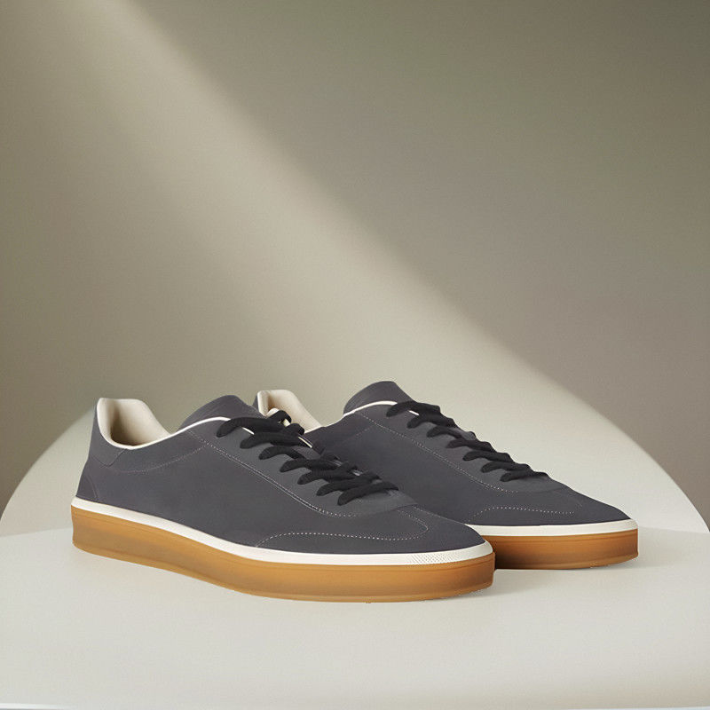 New genuine leather 2024 retro German training suede versatile flat casual men's shoes breathable board shoes white shoes New genuine leather 2024 retro German training suede versatile flat casual men's shoes breathable board shoes white shoes